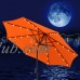 Vidagoods 9' ft  Solar LED Aluminium Patio Umbrella Light Deck Gazebo Tilt Beach Garden (5 Colors)   